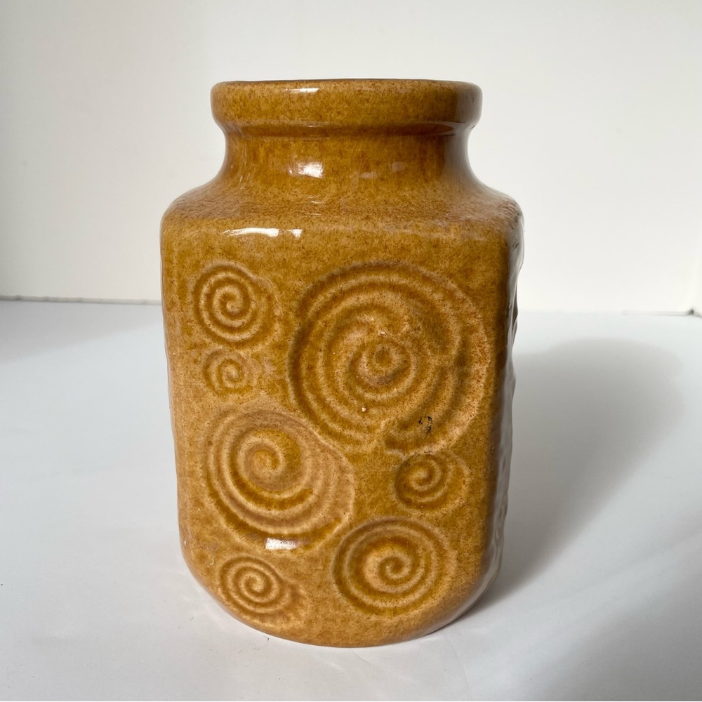 Vintage West Germany pottery vase